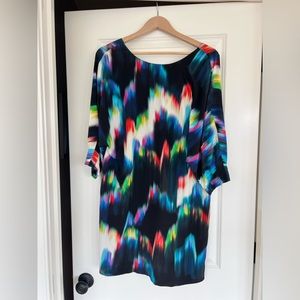 Trina Turk 100% silk dress.